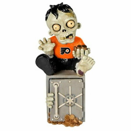 FOREVER COLLECTIBLES Philadelphia Flyers Zombie Figurine Bank 8784952021